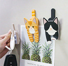 猫咪磁力夹冰箱贴挂钩